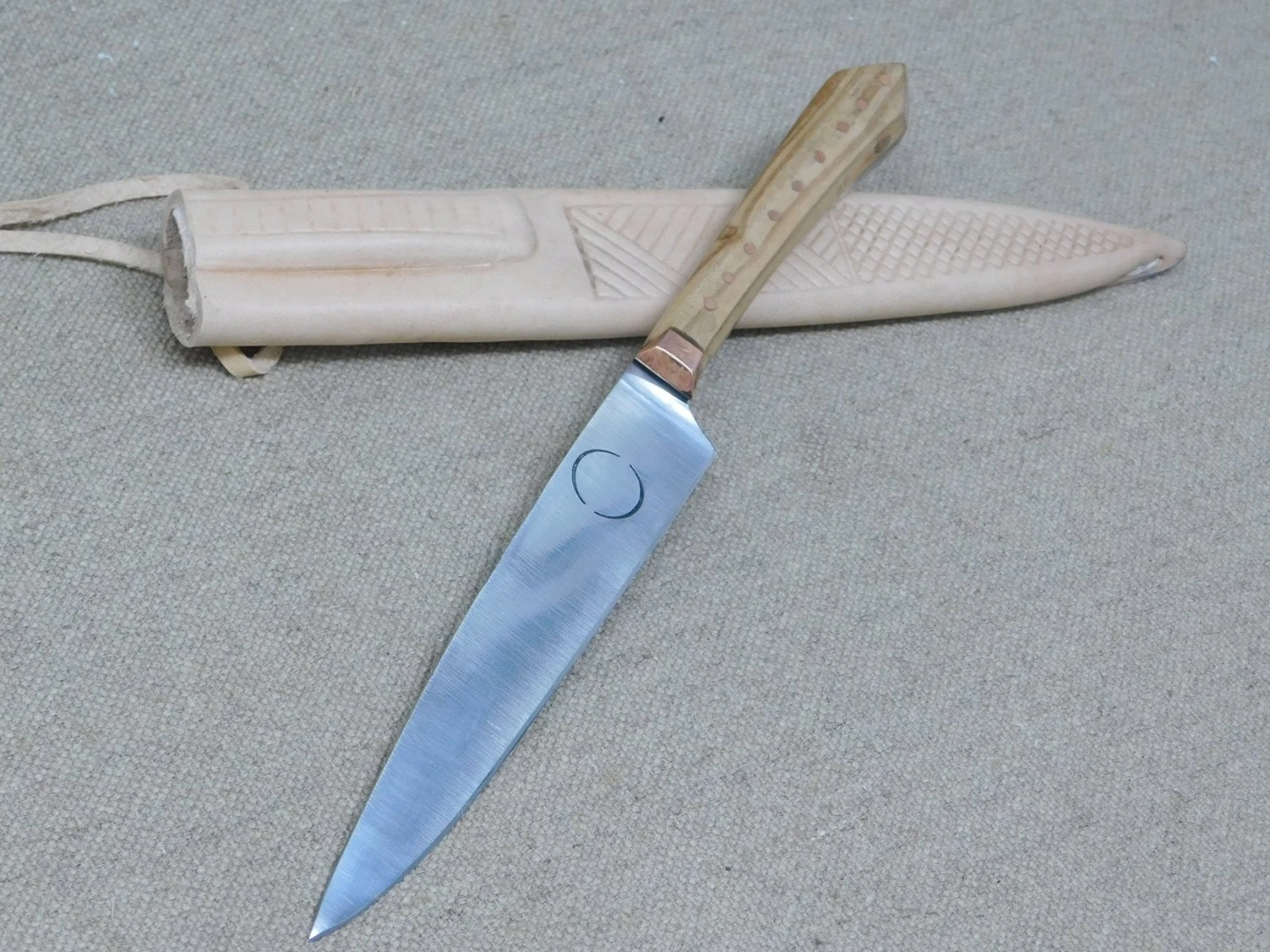 Wood Handled 14thC - 15thC Medieval Eating Knife - Image 10