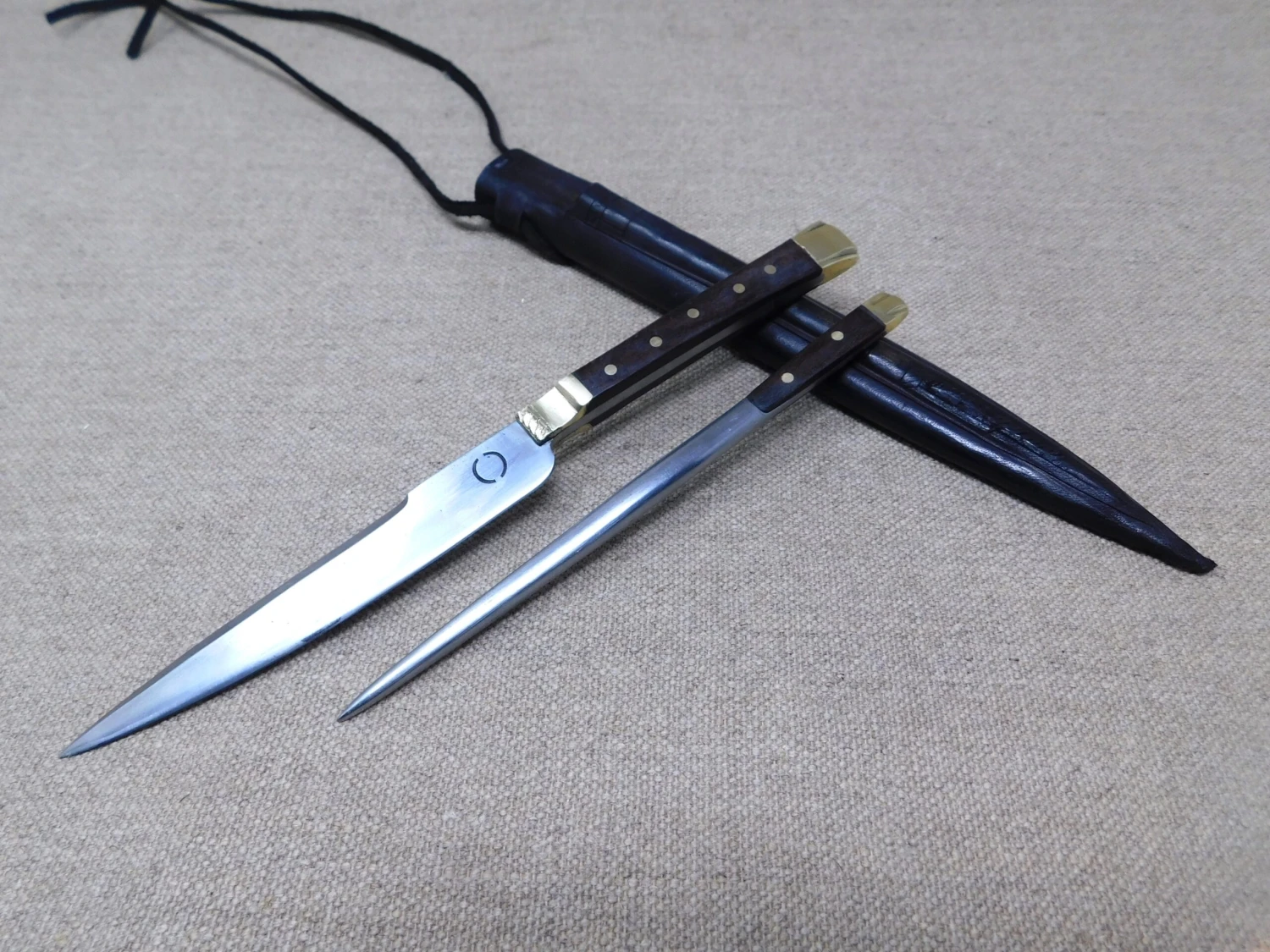 15thC Medieval 2 Piece Eating Set - Image 4