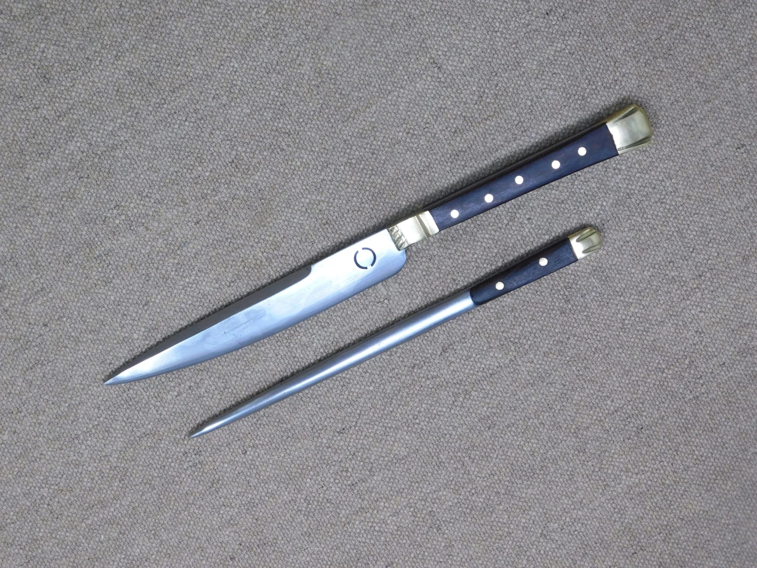 15thC Medieval 2 Piece Eating Set - Image 5