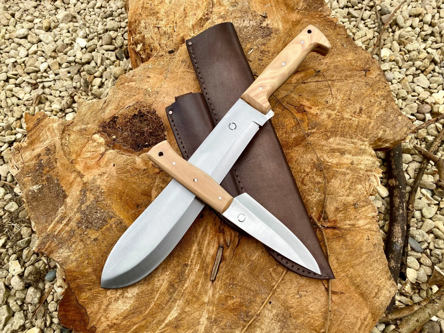 Field Knife & Camp Knife Bushcraft Bundle