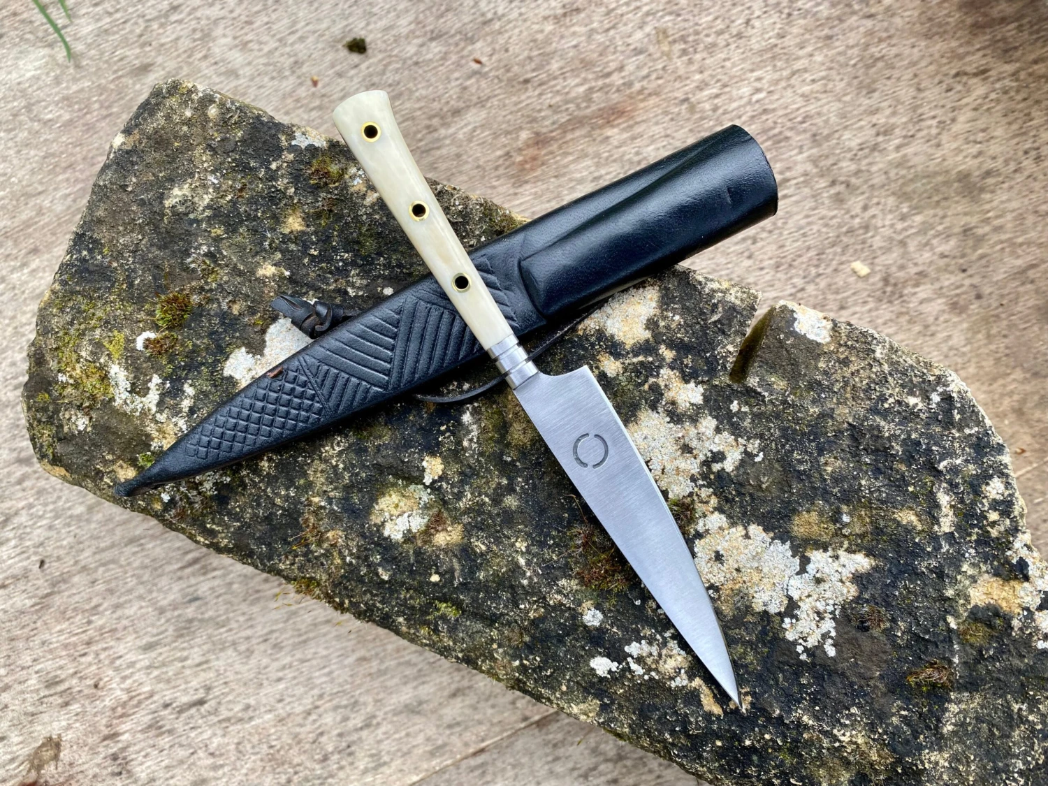 Small Bone Handled Medieval Eating Knives 14thC-15thC - Image 5