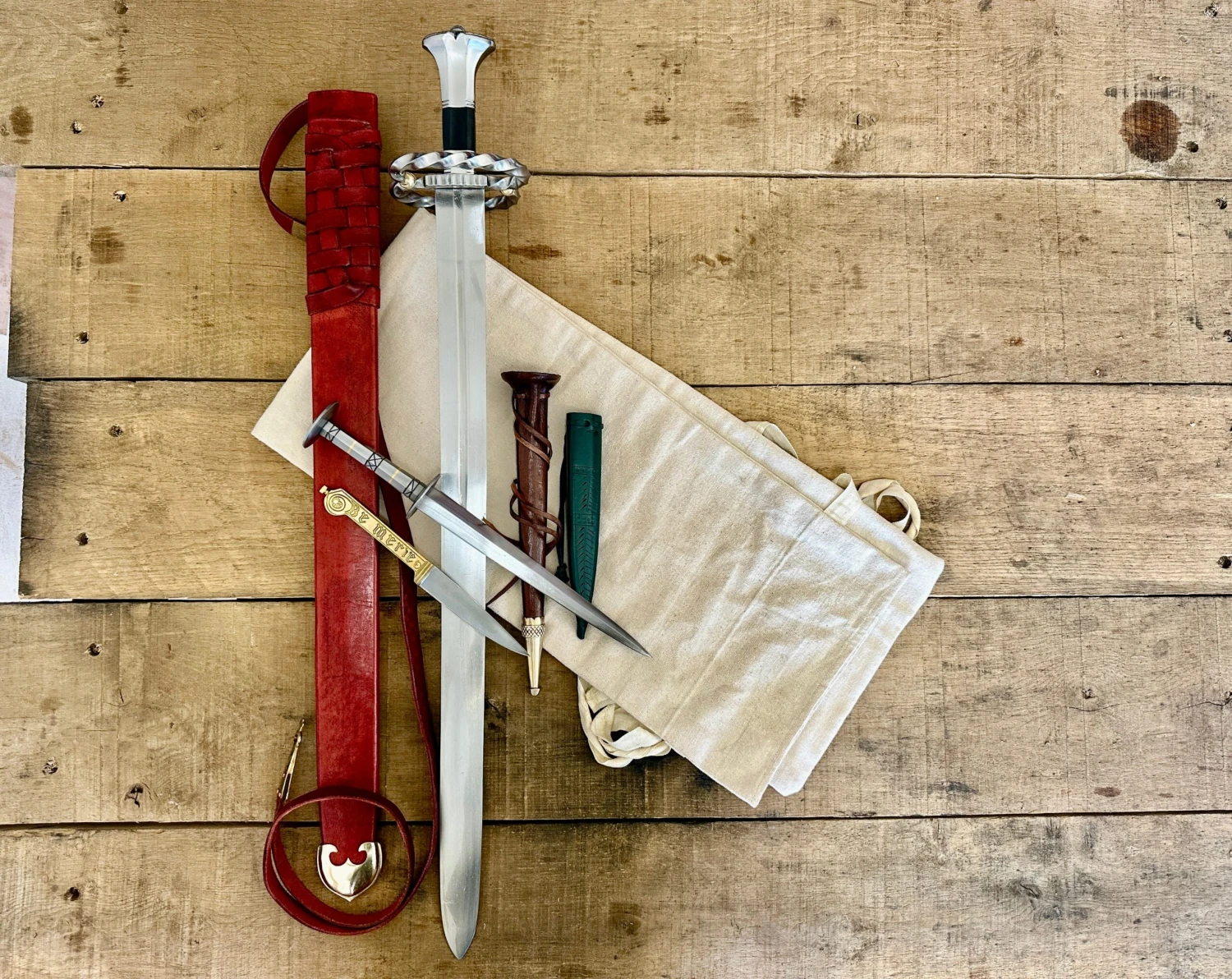 Katzbalger Sword (1490-1540) Bundle With FREE Sword Bag