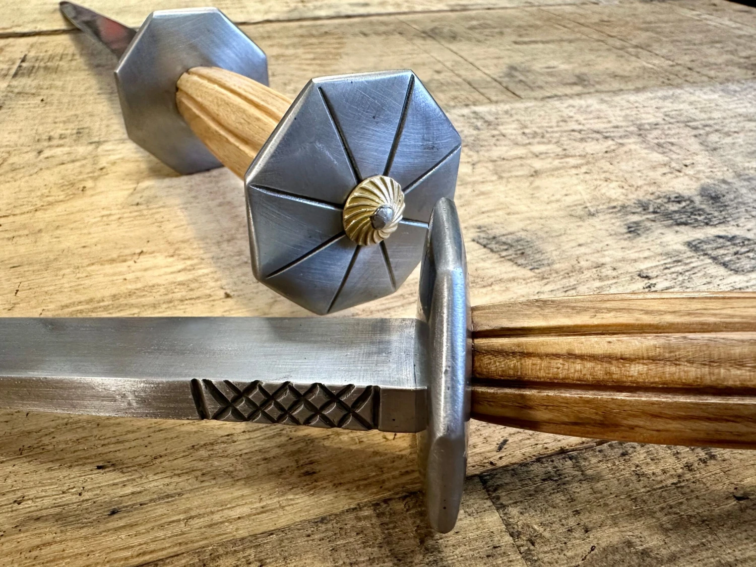 15th Century Medieval Octagonal Rondel - Image 8