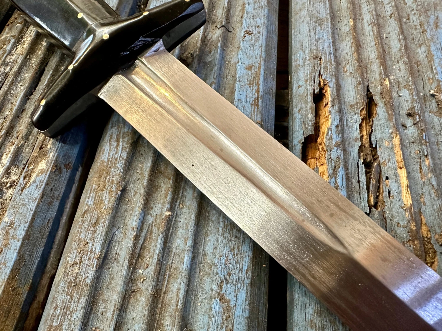 14th-15th Century Italian Horn Baselard - Image 4