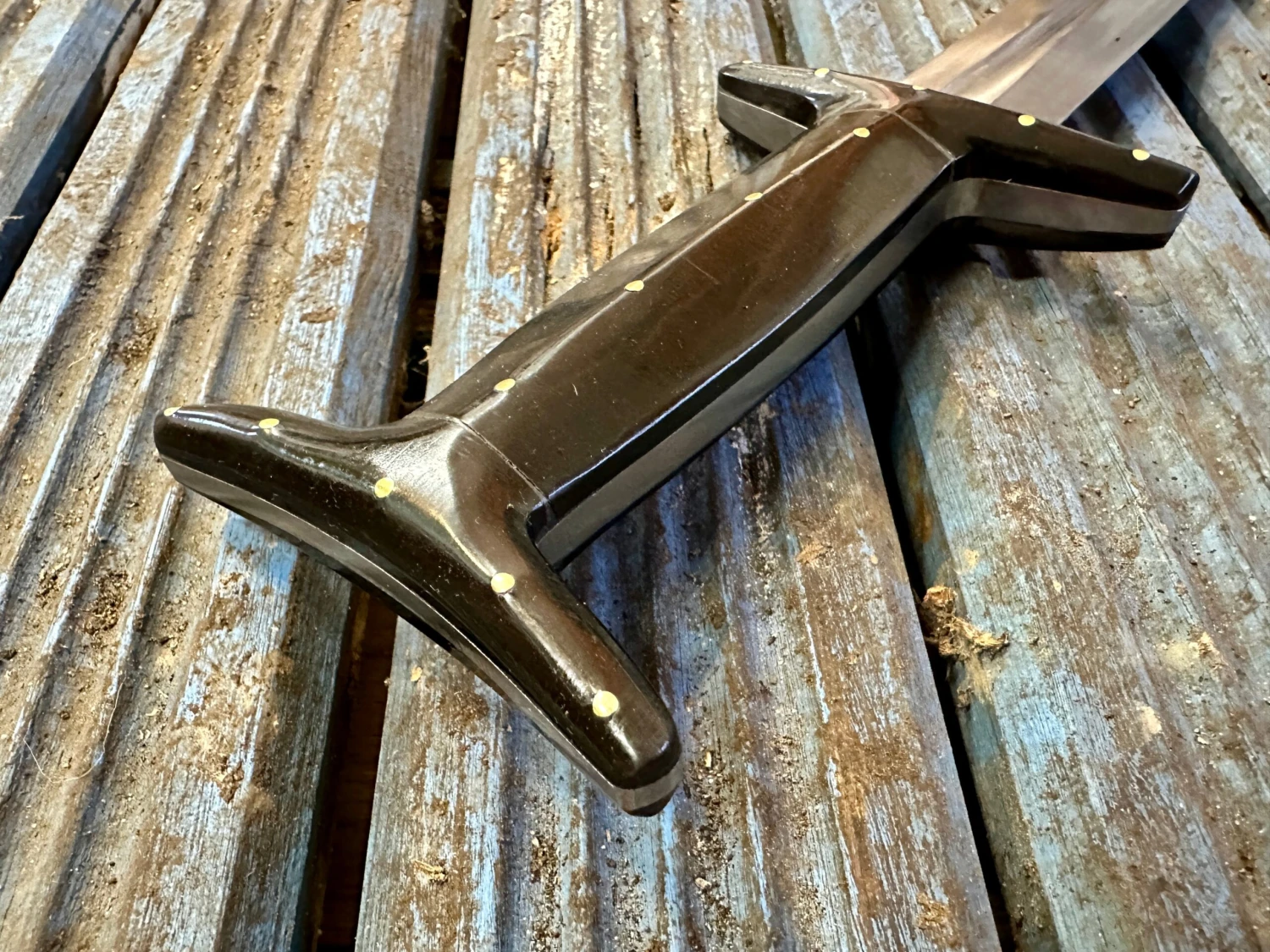 14th-15th Century Italian Horn Baselard - Image 6