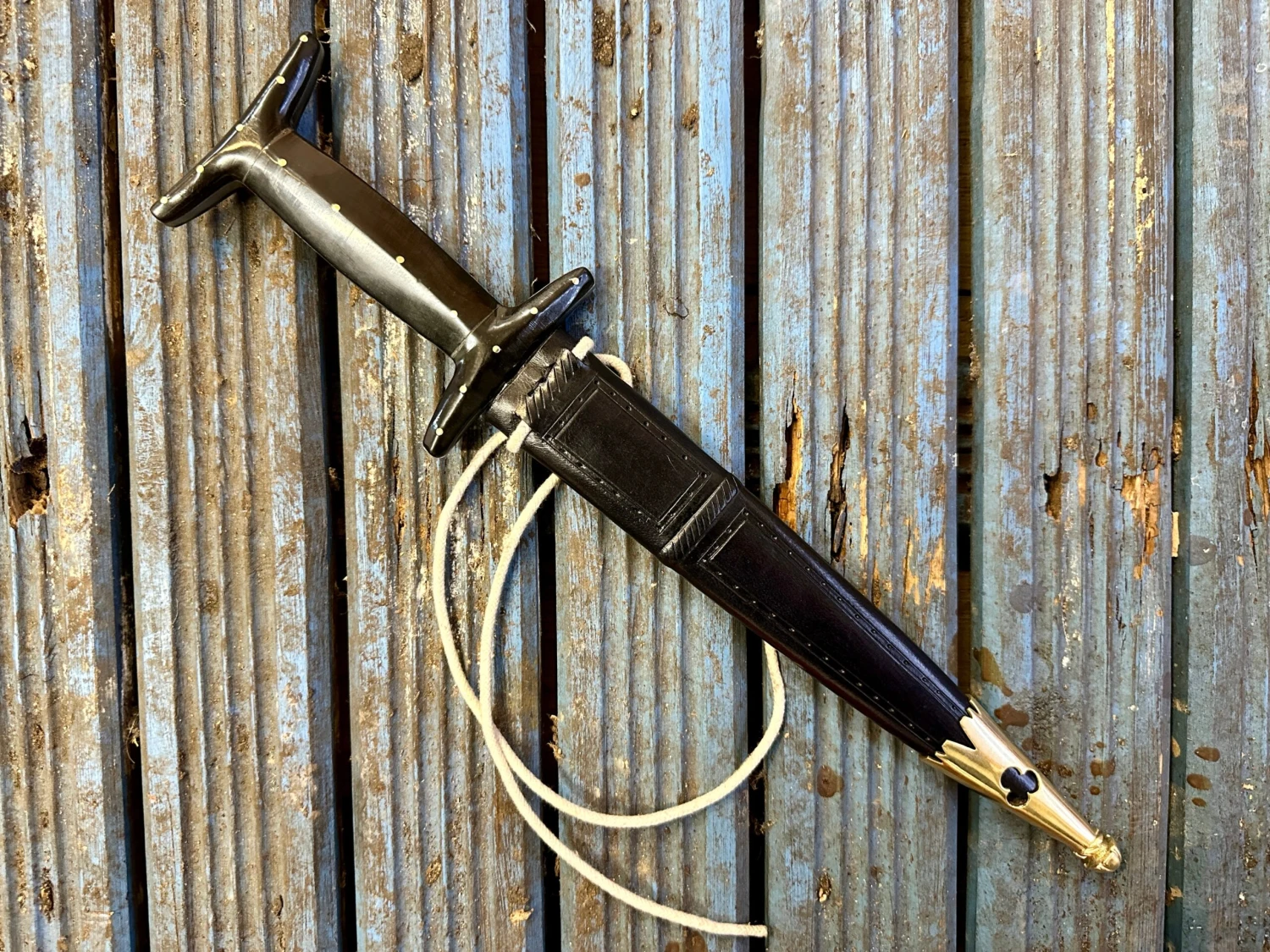 14th-15th Century Italian Horn Baselard - Image 7