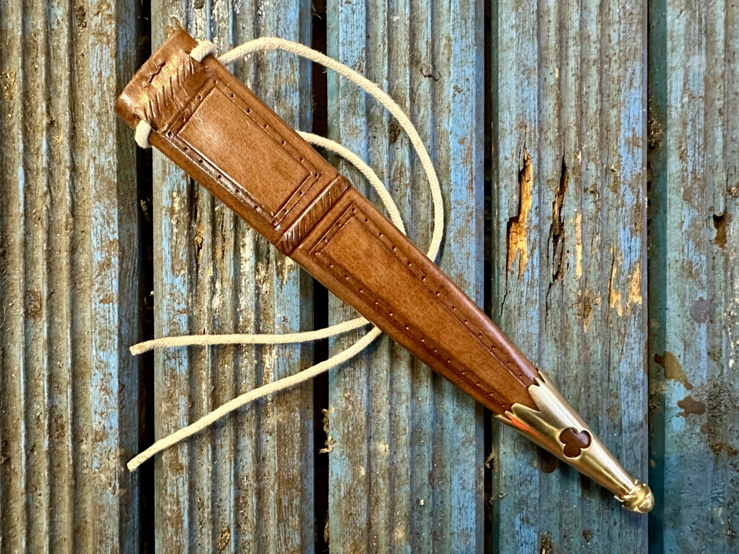 14th-15th Century Italian Horn Baselard - Image 8