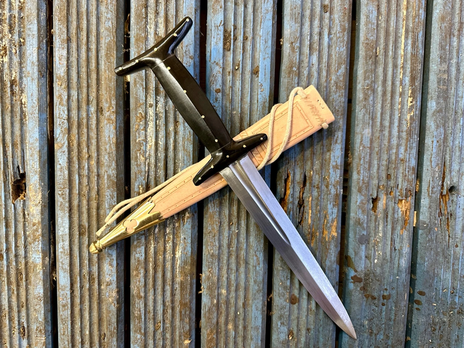 14th-15th Century Italian Horn Baselard - Image 12