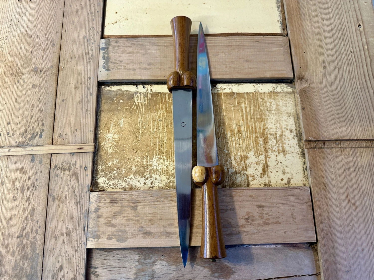 Medieval Low Status Bollock Dagger 14thC - 15thC - Image 3