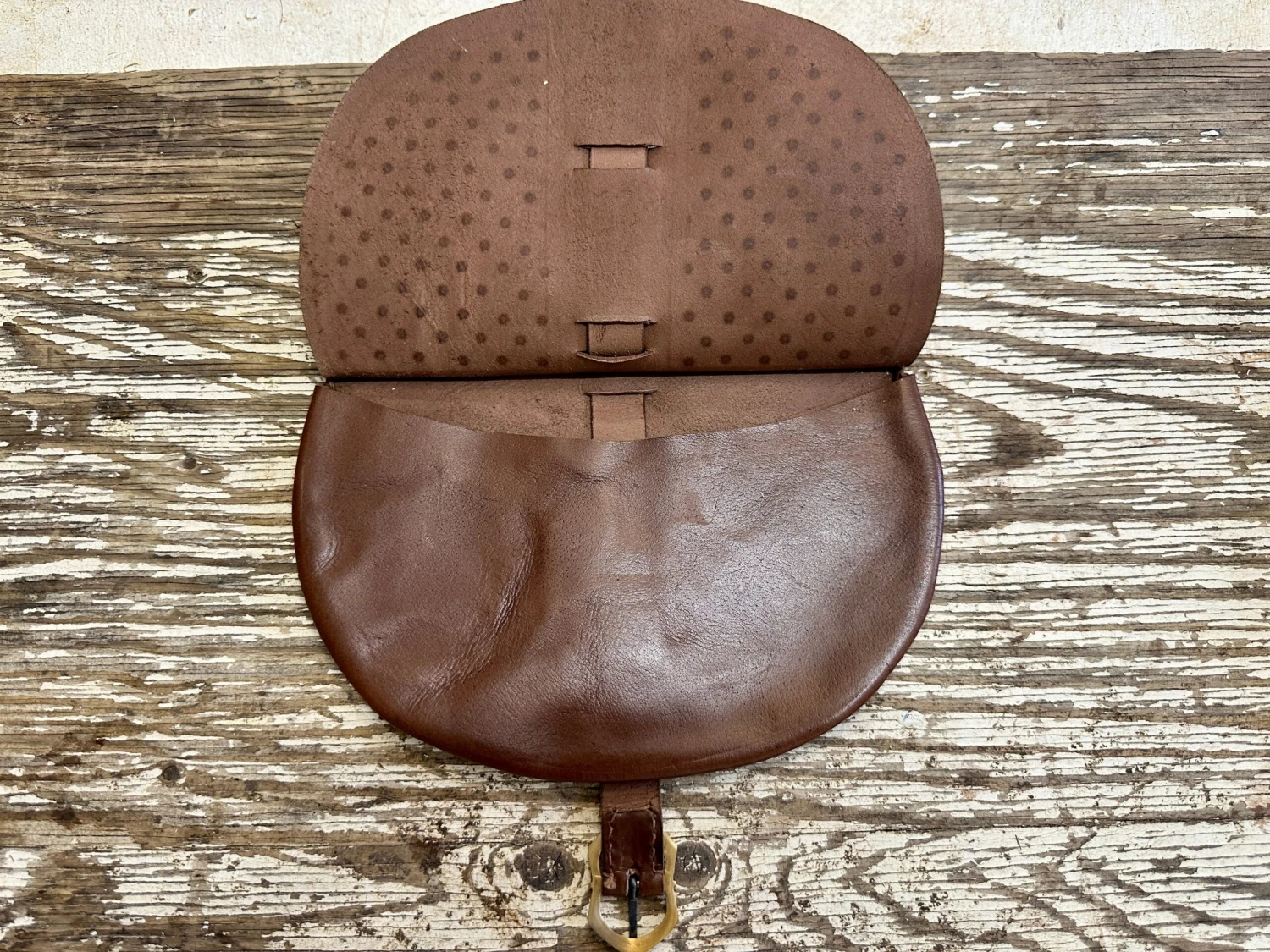 13th-15thC Rounded Belt Pouch - Image 11