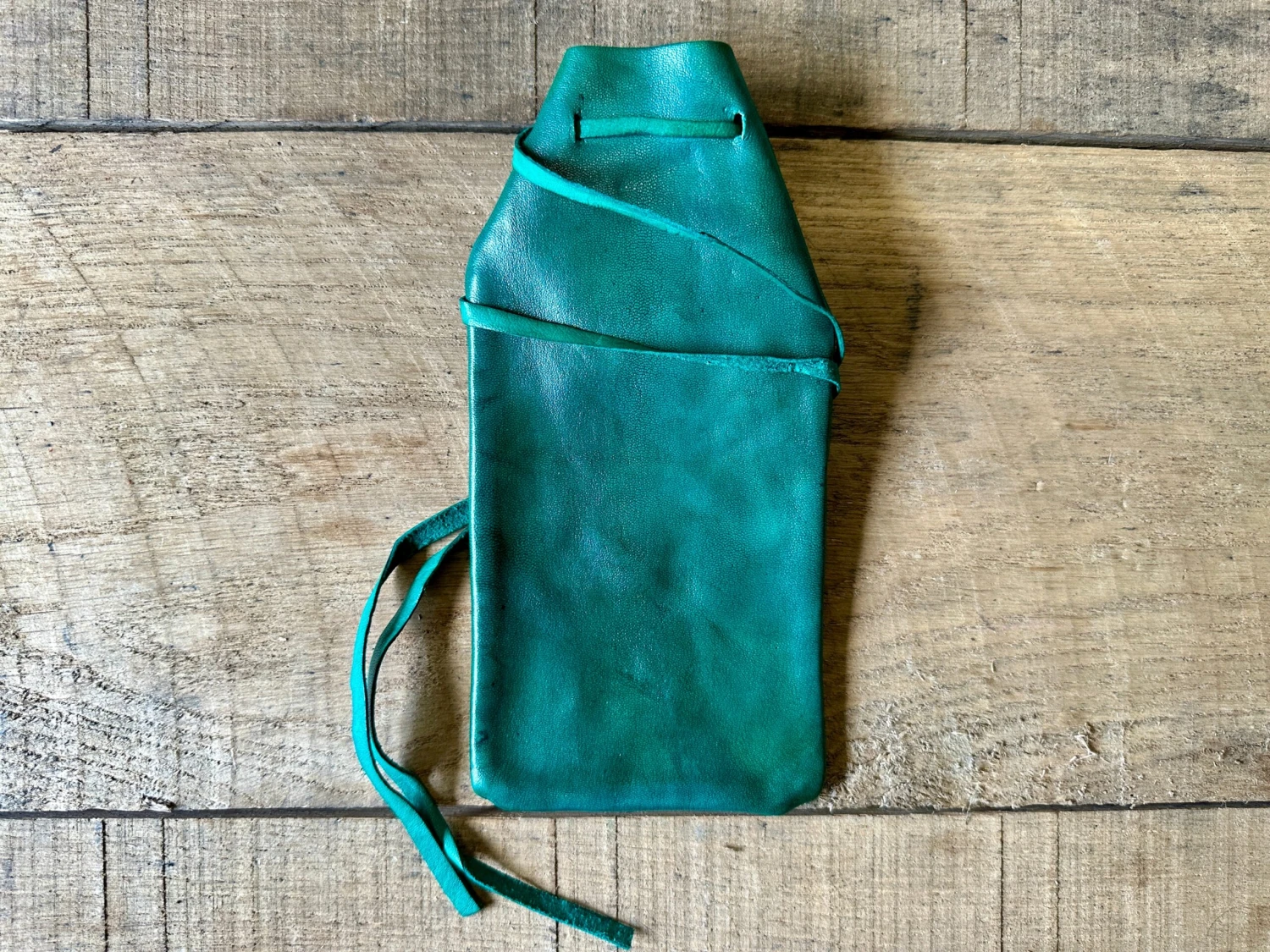 Leather Drawstring Pouch - Image 8