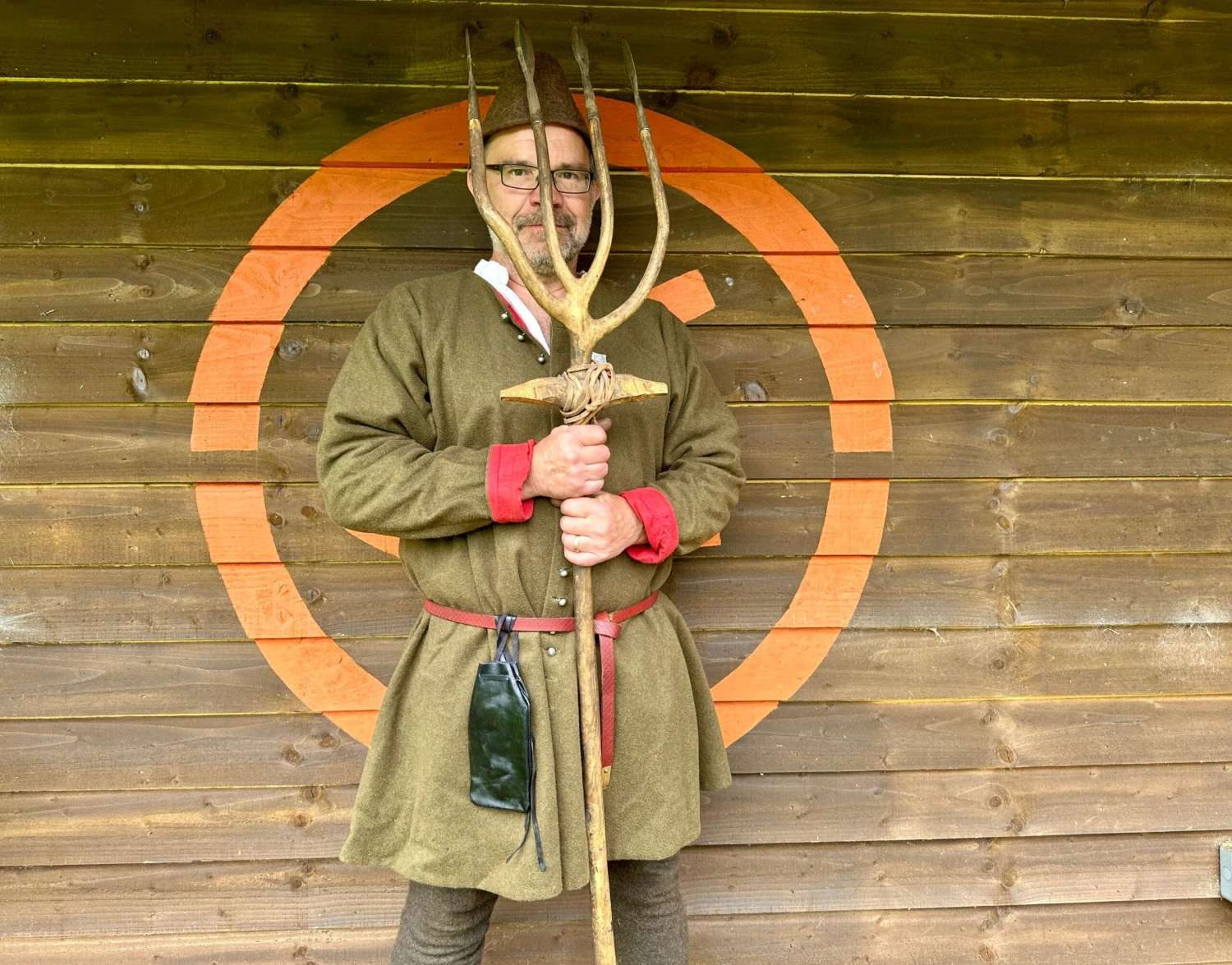 Leather Drawstring Pouch - Image 2