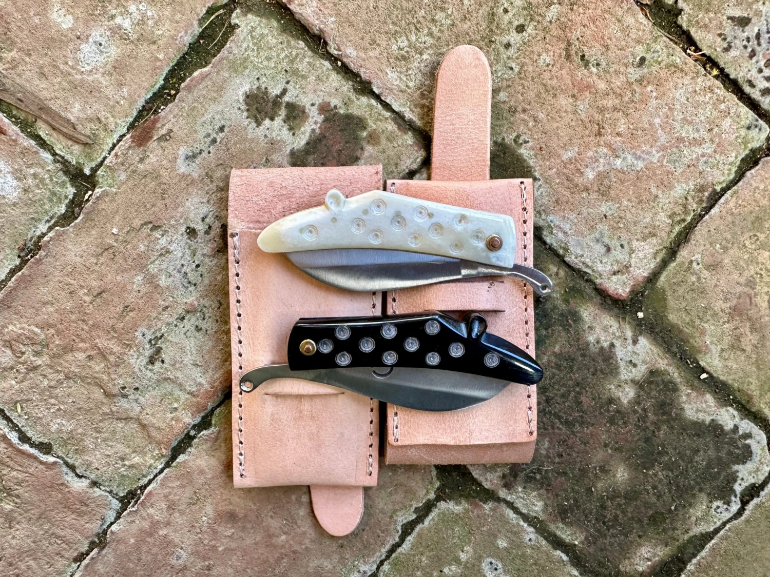 14thC-15thC Zoomorphic Folding Knife In Horn Or Bone