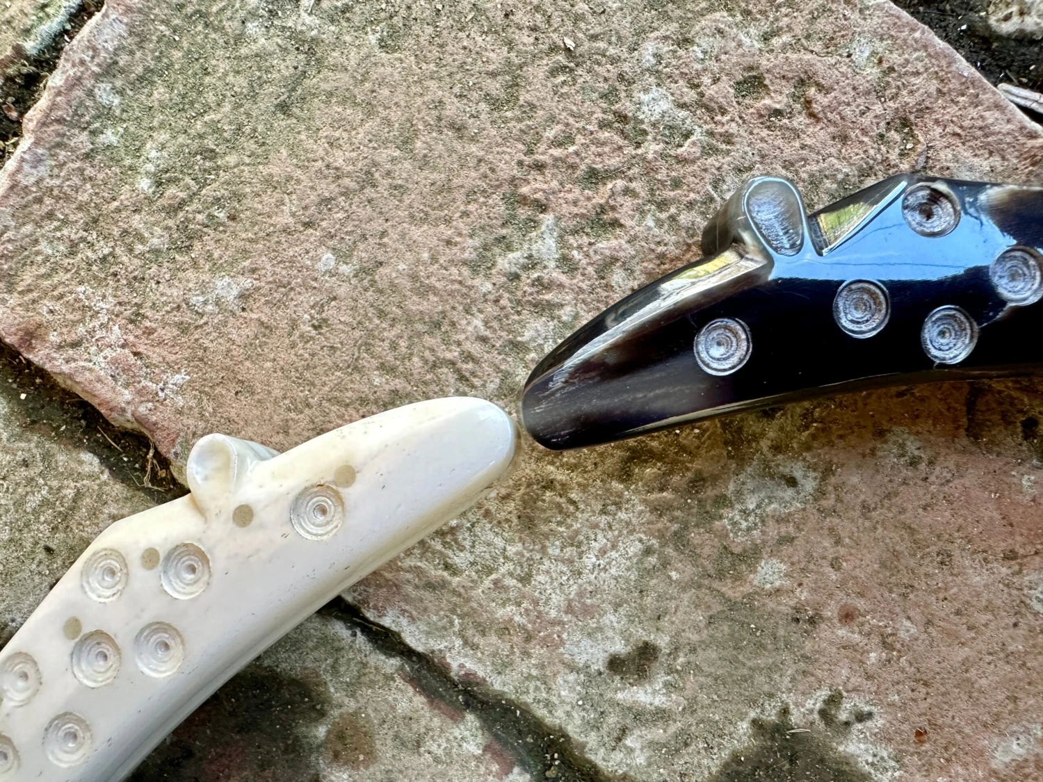 14thC-15thC Zoomorphic Folding Knife In Horn Or Bone - Image 14