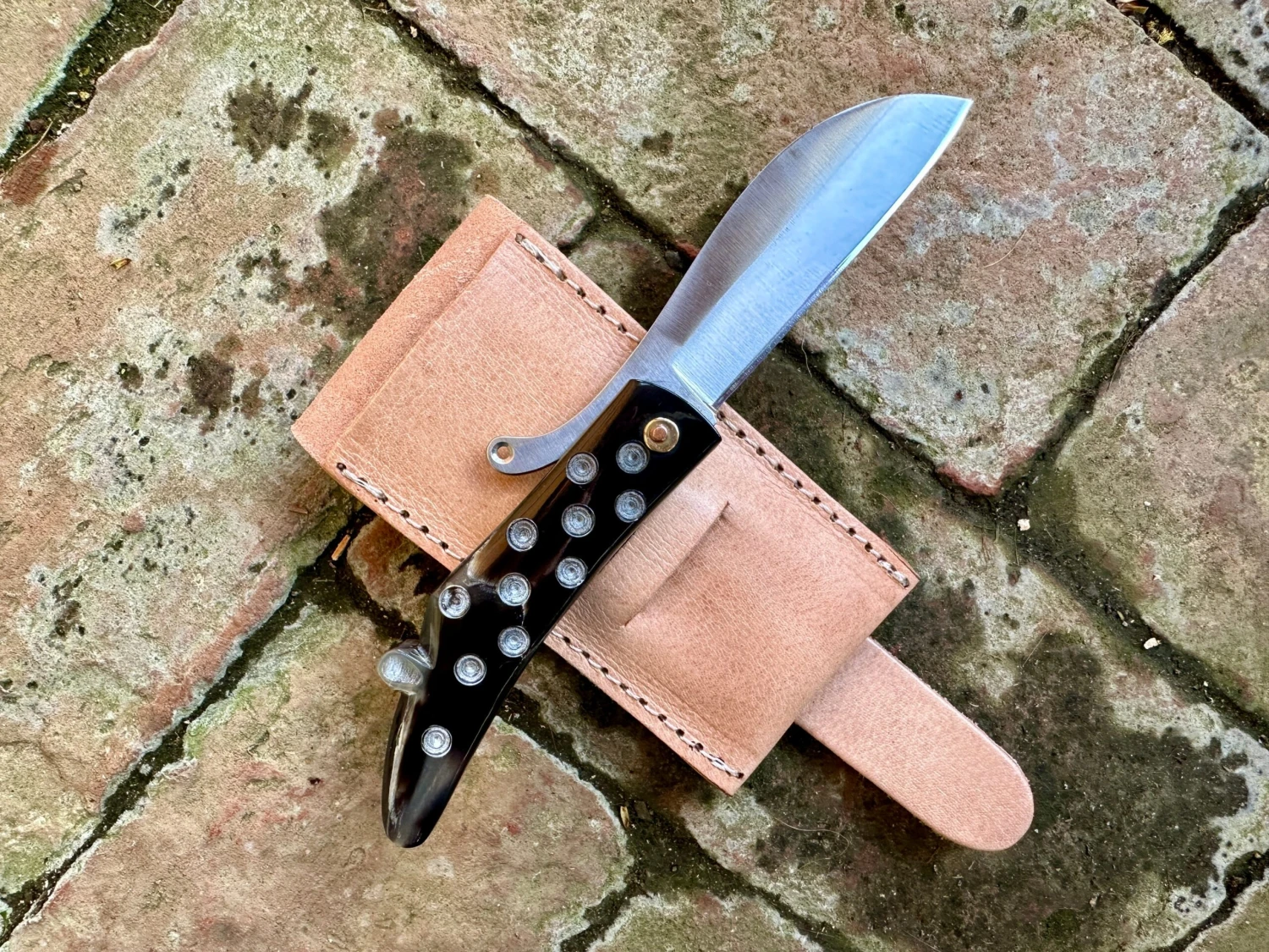 14thC-15thC Zoomorphic Folding Knife In Horn Or Bone - Image 10