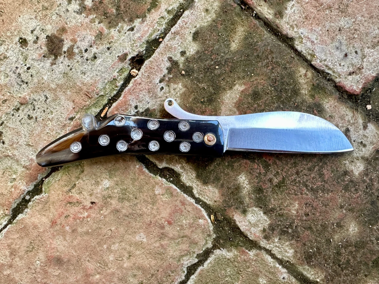 14thC-15thC Zoomorphic Folding Knife In Horn Or Bone - Image 9