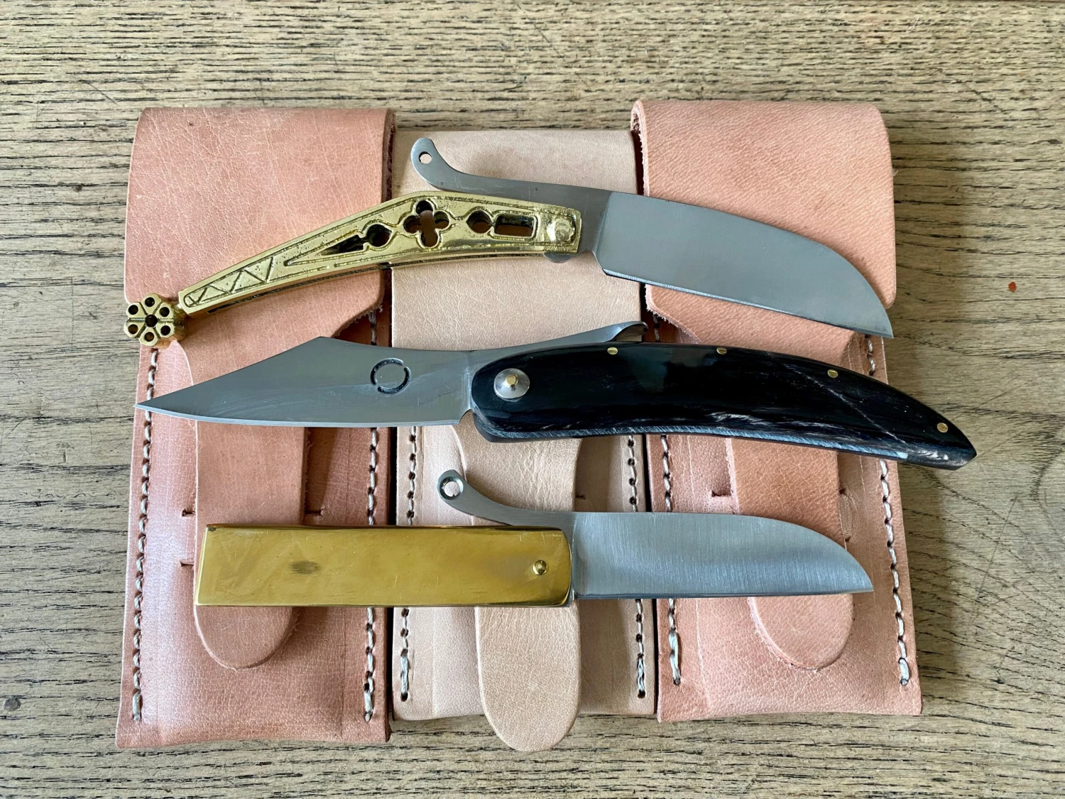 Medieval Brass Folding Knife 14thC - 15thC TCP64 - Image 5