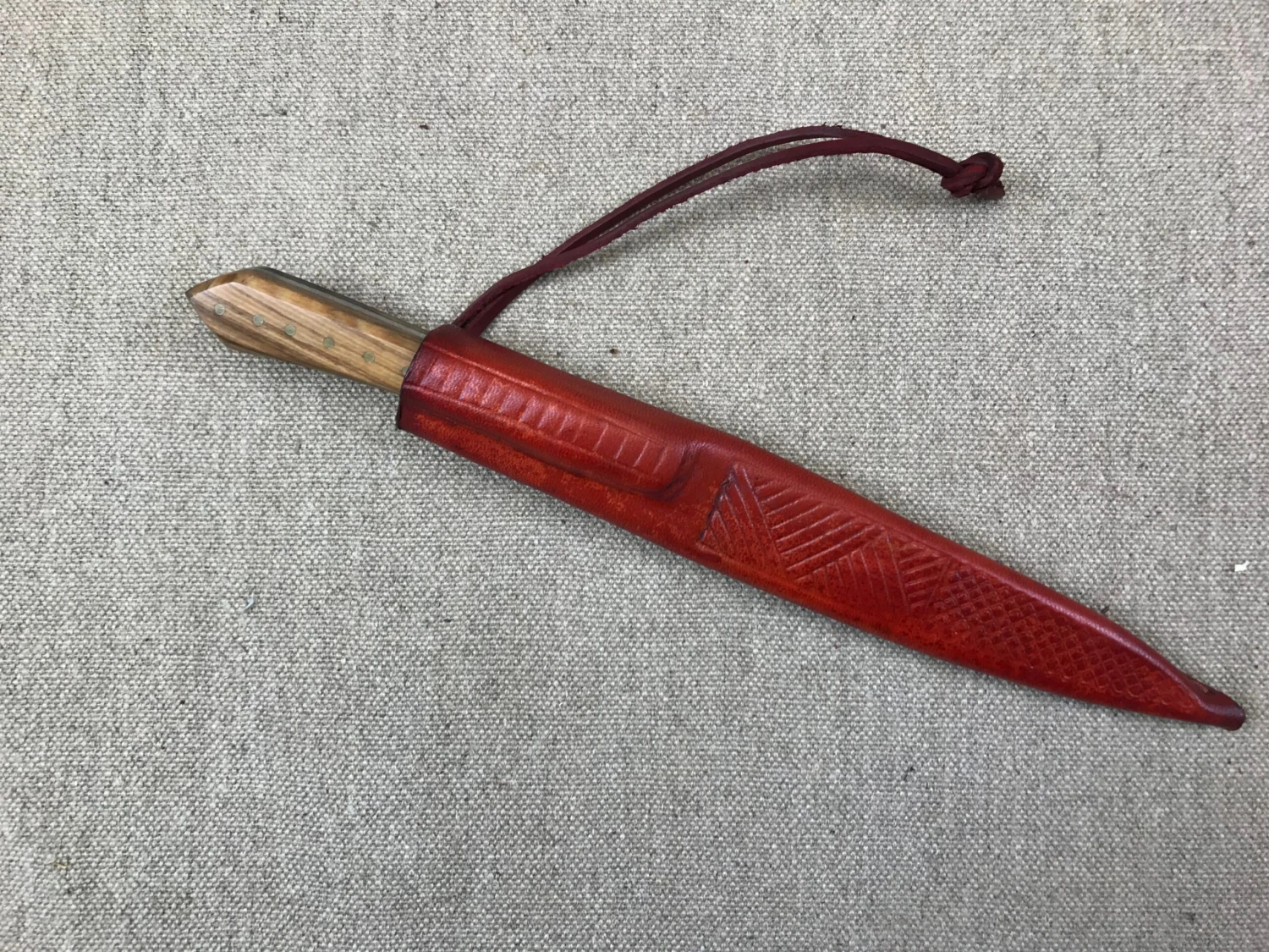 Wood Handled 14thC - 15thC Medieval Eating Knife - Image 9