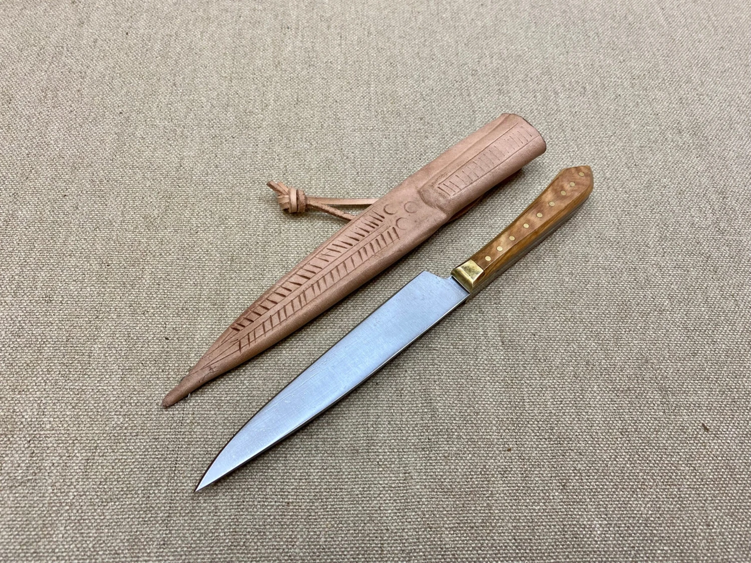 Wood Handled 14thC - 15thC Medieval Eating Knife - Image 15