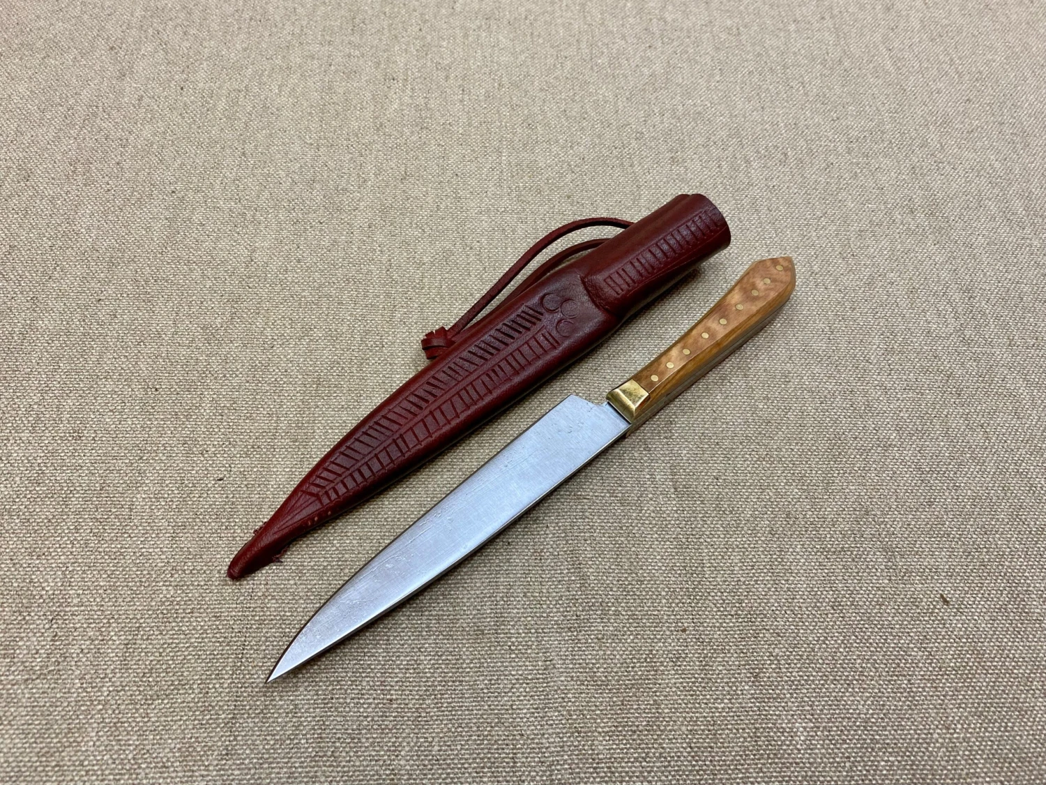 Wood Handled 14thC - 15thC Medieval Eating Knife - Image 11