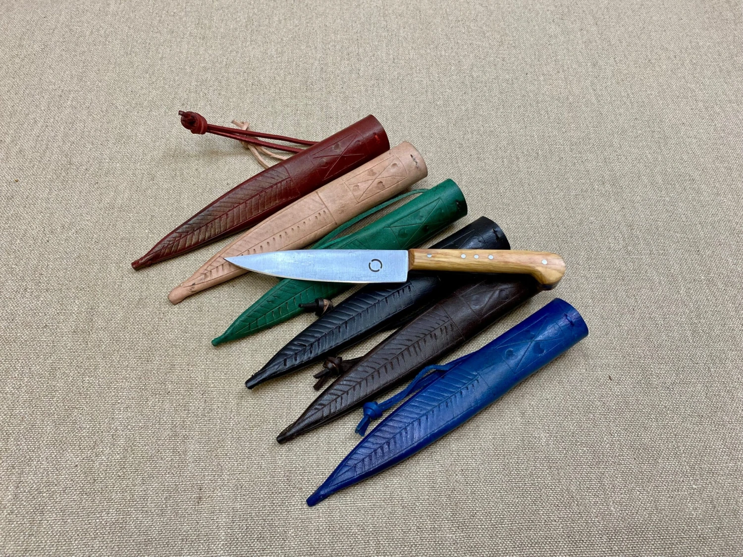 Low Status Medieval Eating Knife Wood Handle 13th-15thC - Image 4