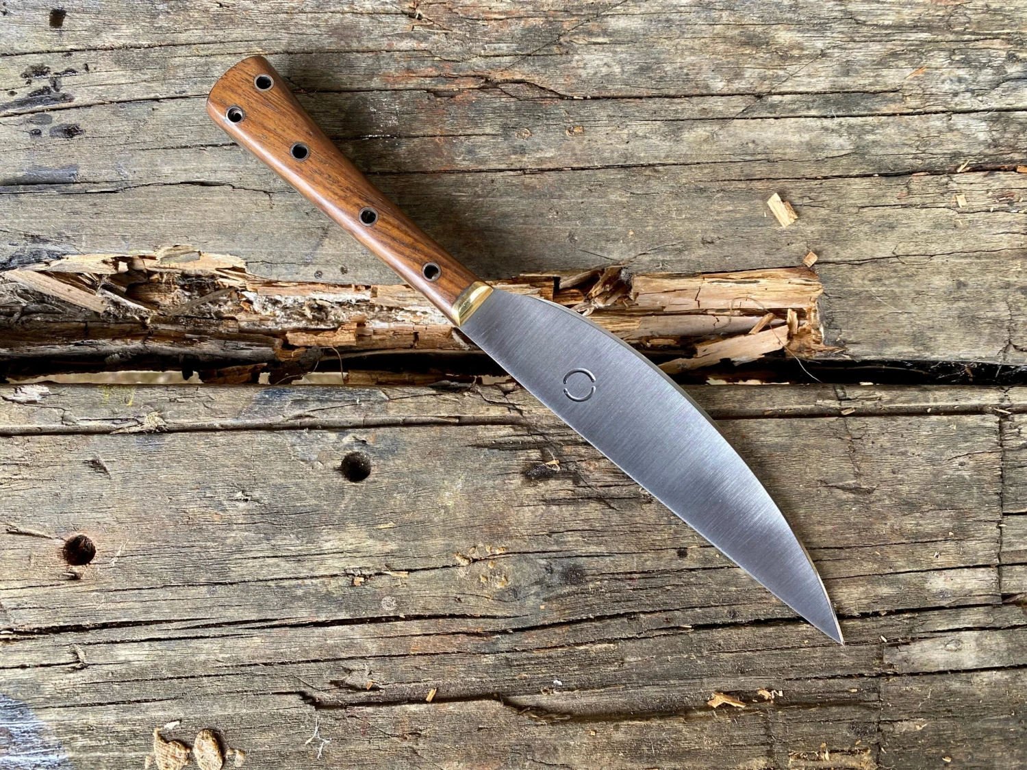 13-16th Century Wood Handled Eating Knife - Image 3