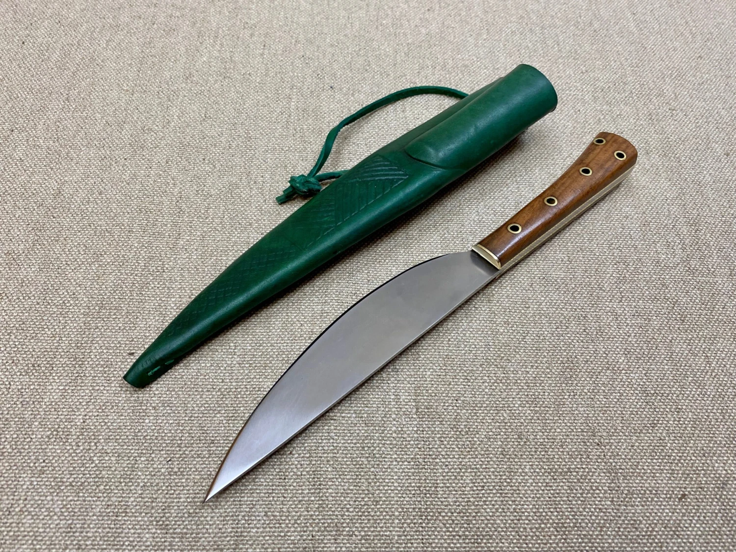 13-16th Century Wood Handled Eating Knife - Image 10