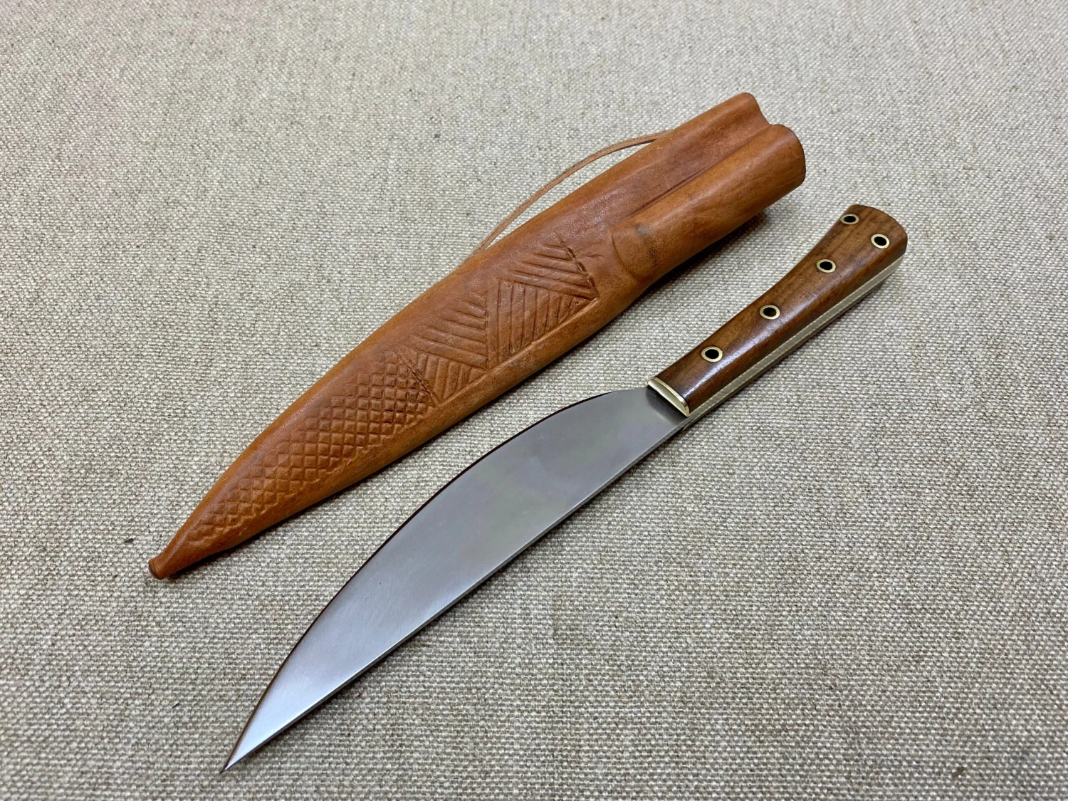 13-16th Century Wood Handled Eating Knife - Image 11