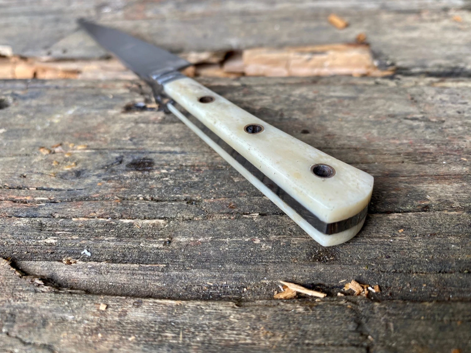 Small Bone Handled Medieval Eating Knives 14thC-15thC - Image 2