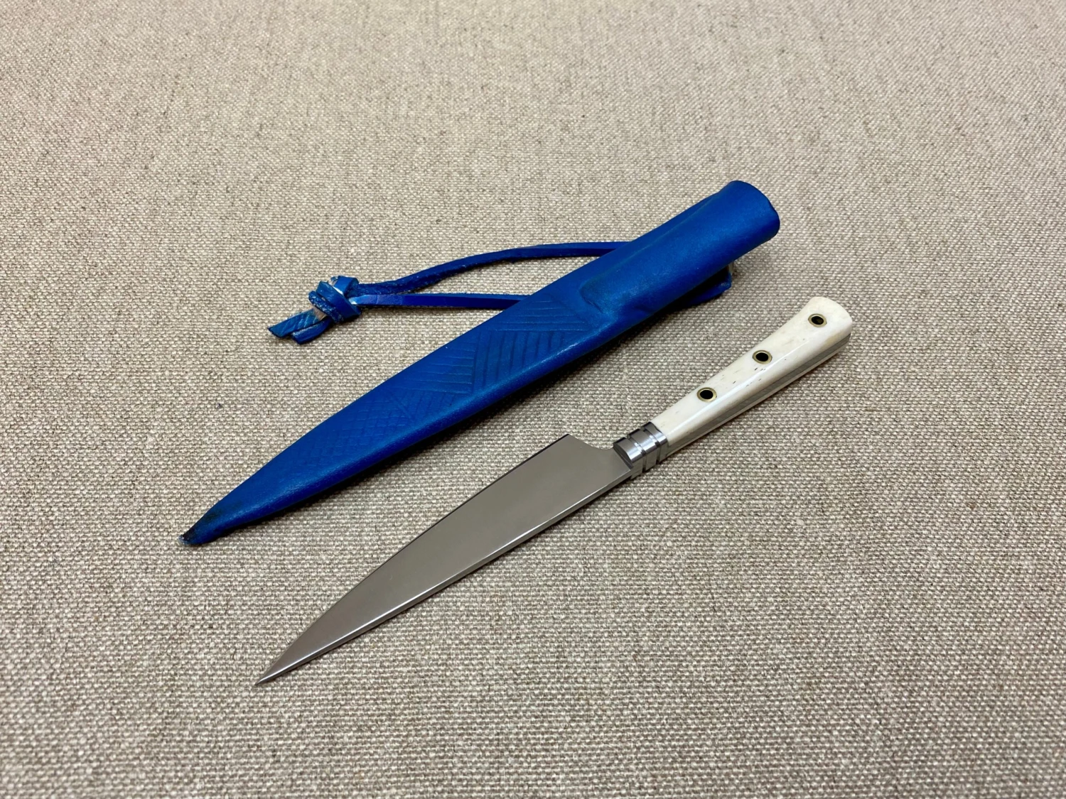 Small Bone Handled Medieval Eating Knives 14thC-15thC - Image 11