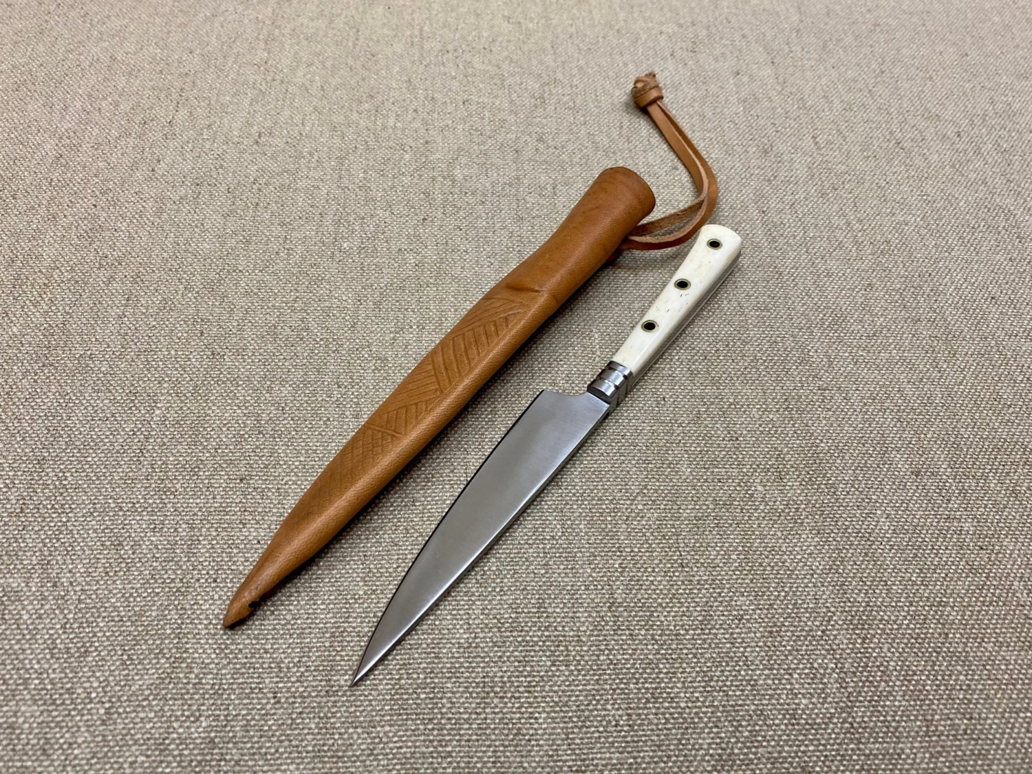 Small Bone Handled Medieval Eating Knives 14thC-15thC - Image 14