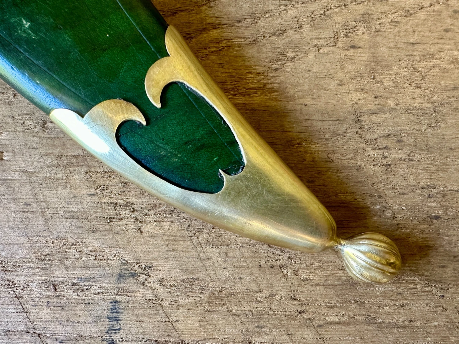 Clip Point Falchion Medieval Sword - 14th Century - Image 7