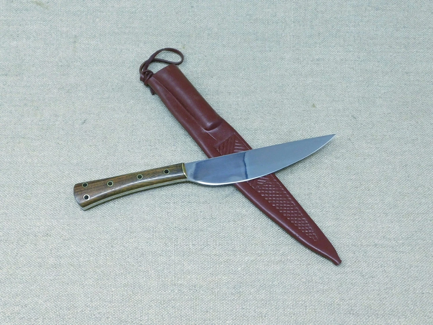 13-16th Century Wood Handled Eating Knife - Image 6