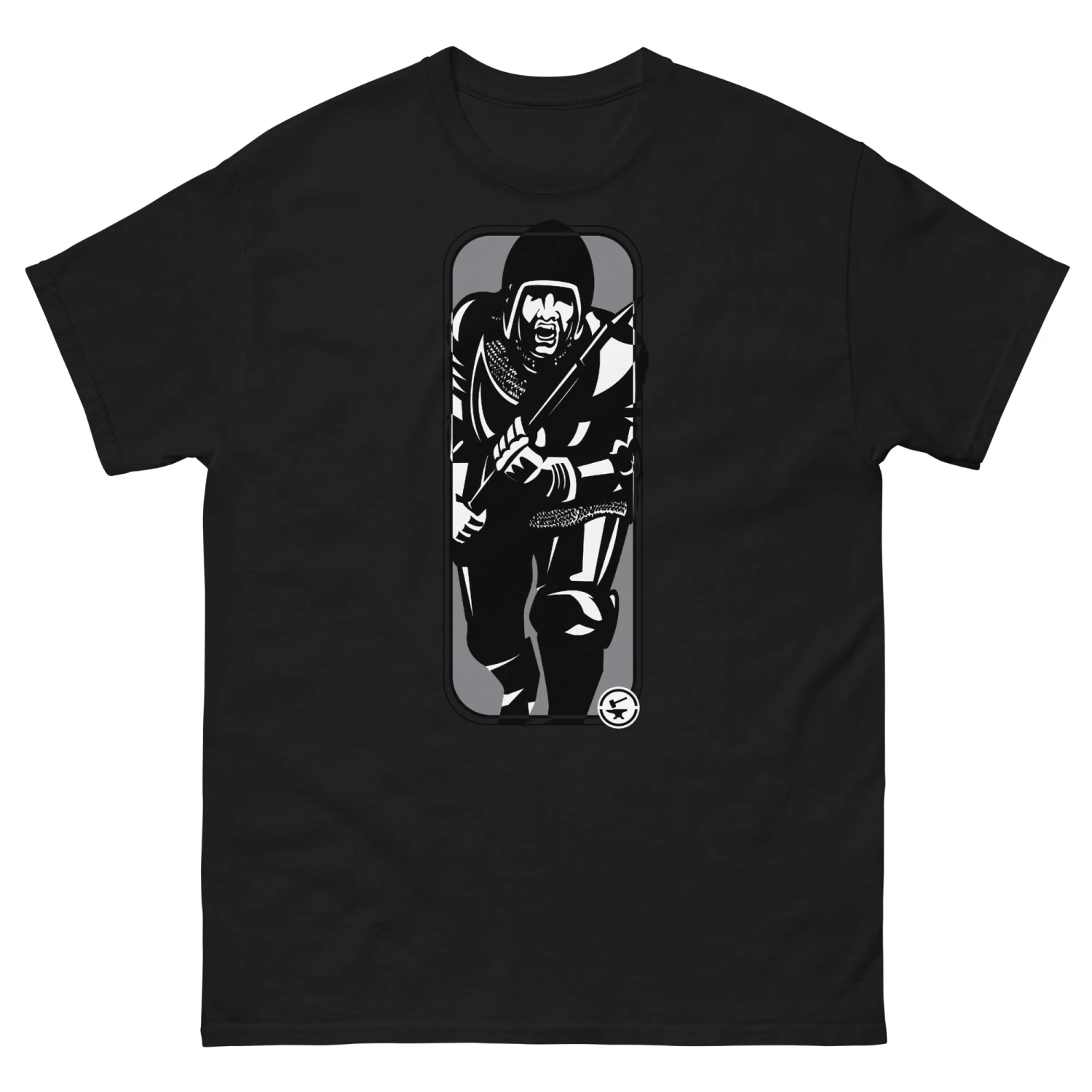 Running Man At Arms - Tod Cutler T Shirt