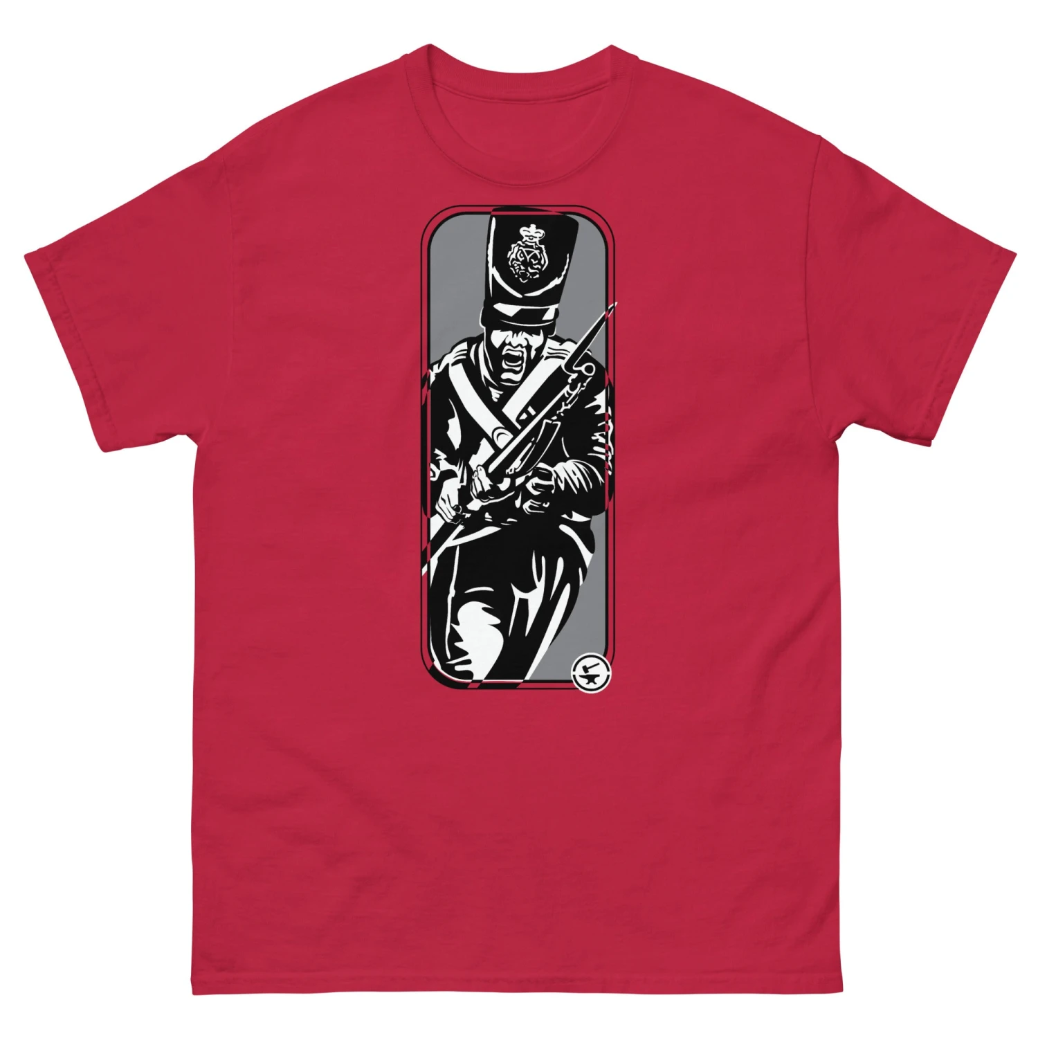 Running Red Coat - Tod Cutler T Shirt - Image 7