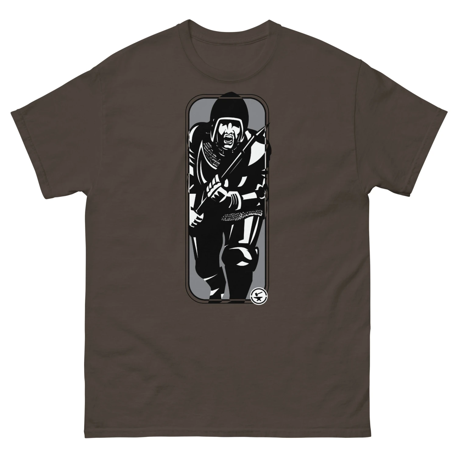 Running Man At Arms - Tod Cutler T Shirt - Image 5