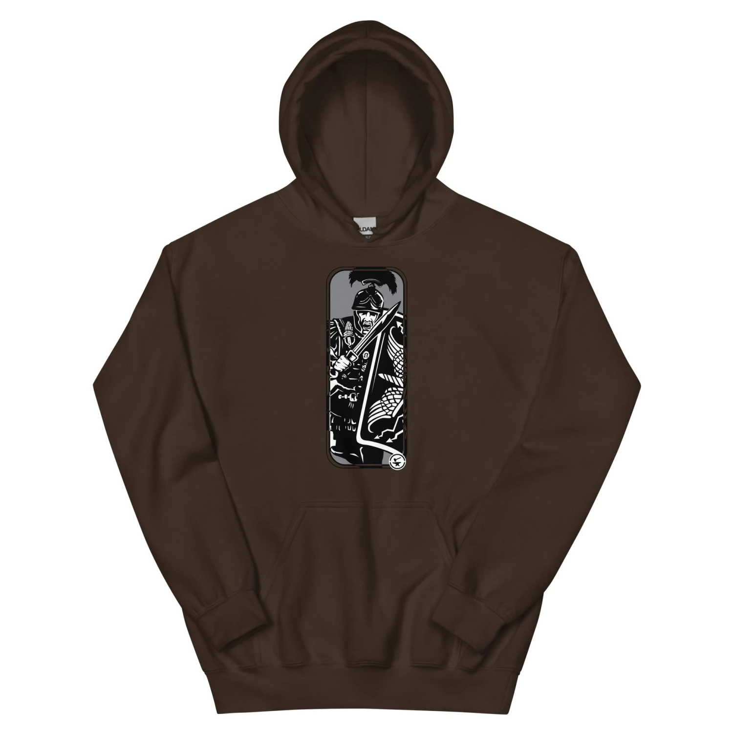 Running Roman Target - Tod Cutler Unisex Hoodie - Image 7