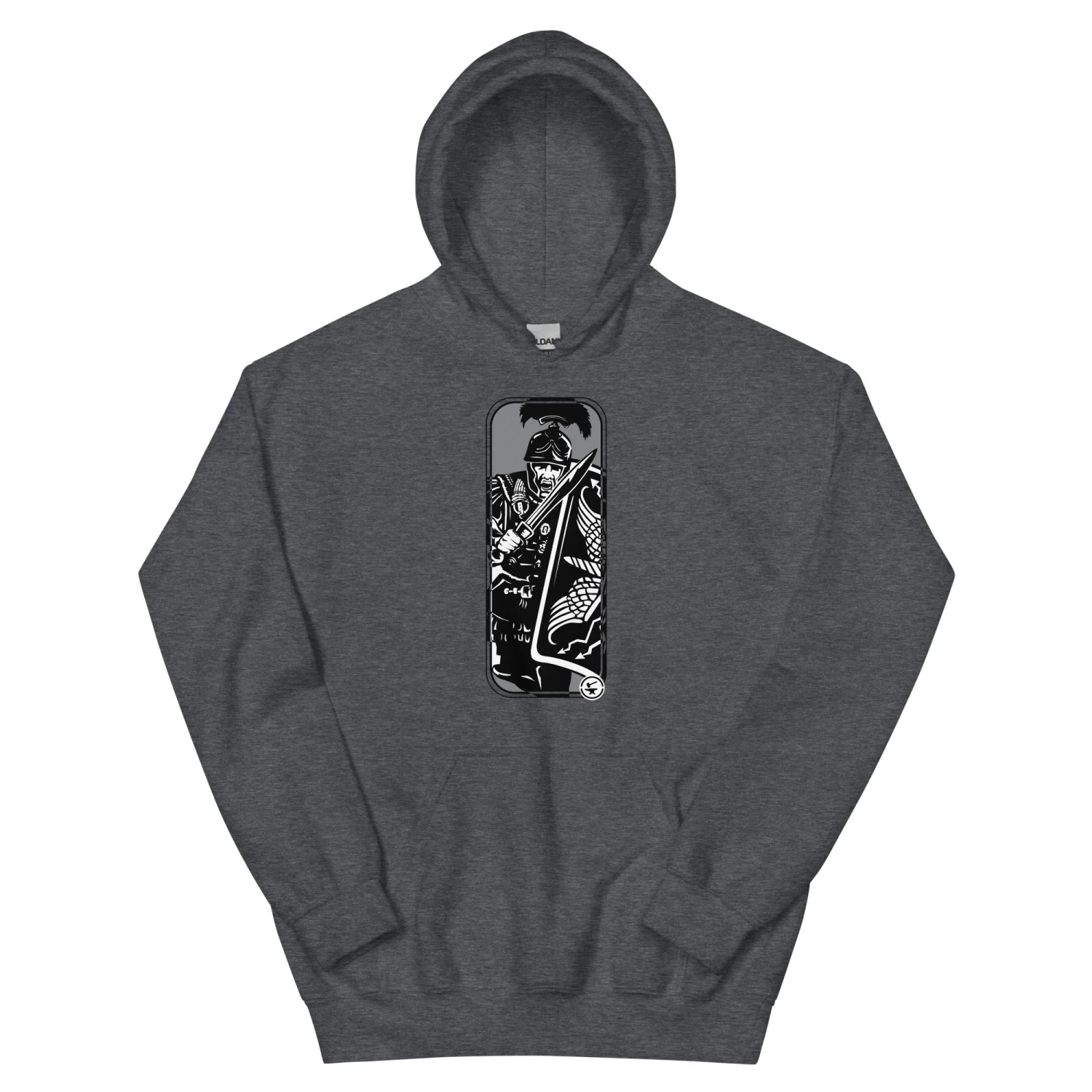 Running Roman Target - Tod Cutler Unisex Hoodie - Image 11
