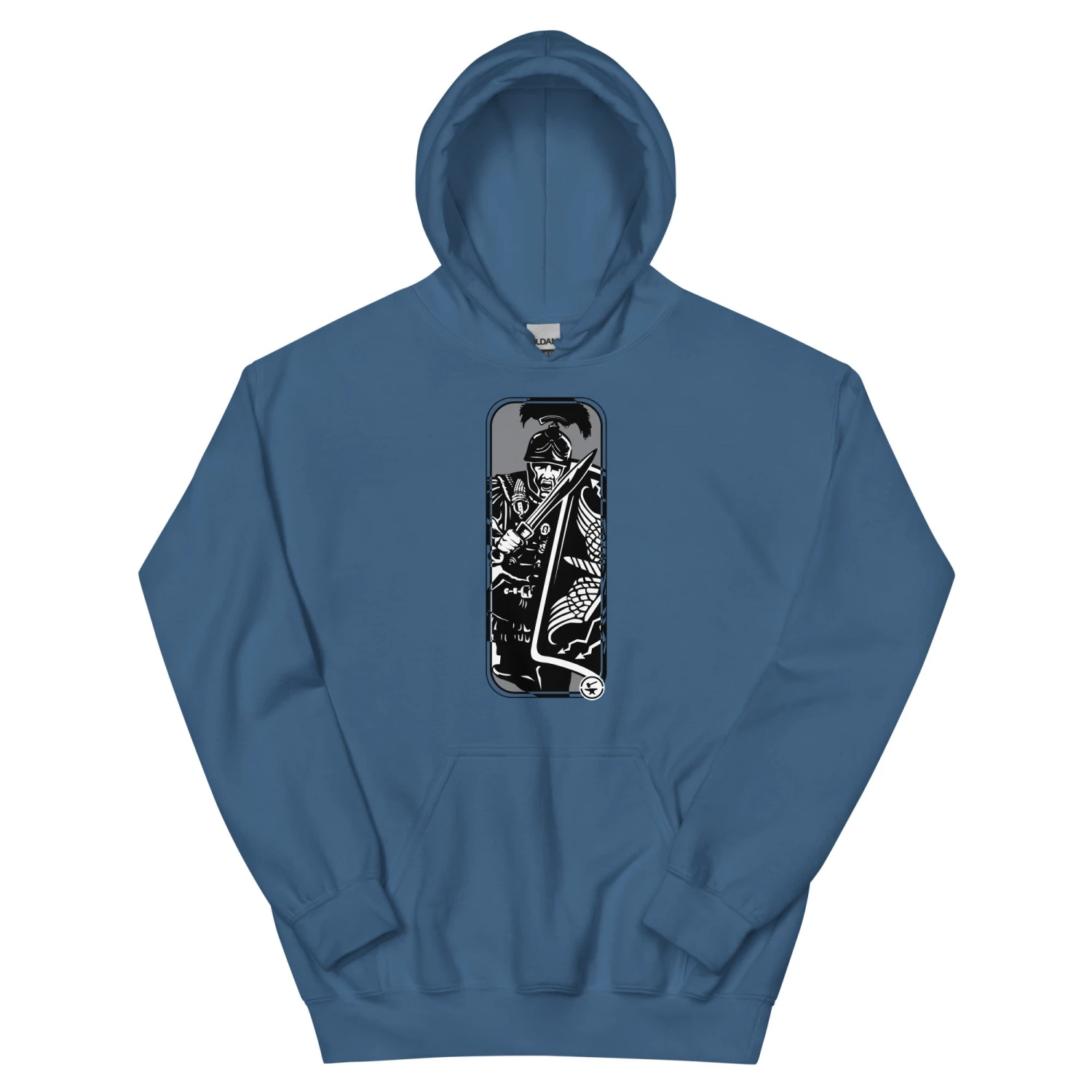 Running Roman Target - Tod Cutler Unisex Hoodie - Image 15