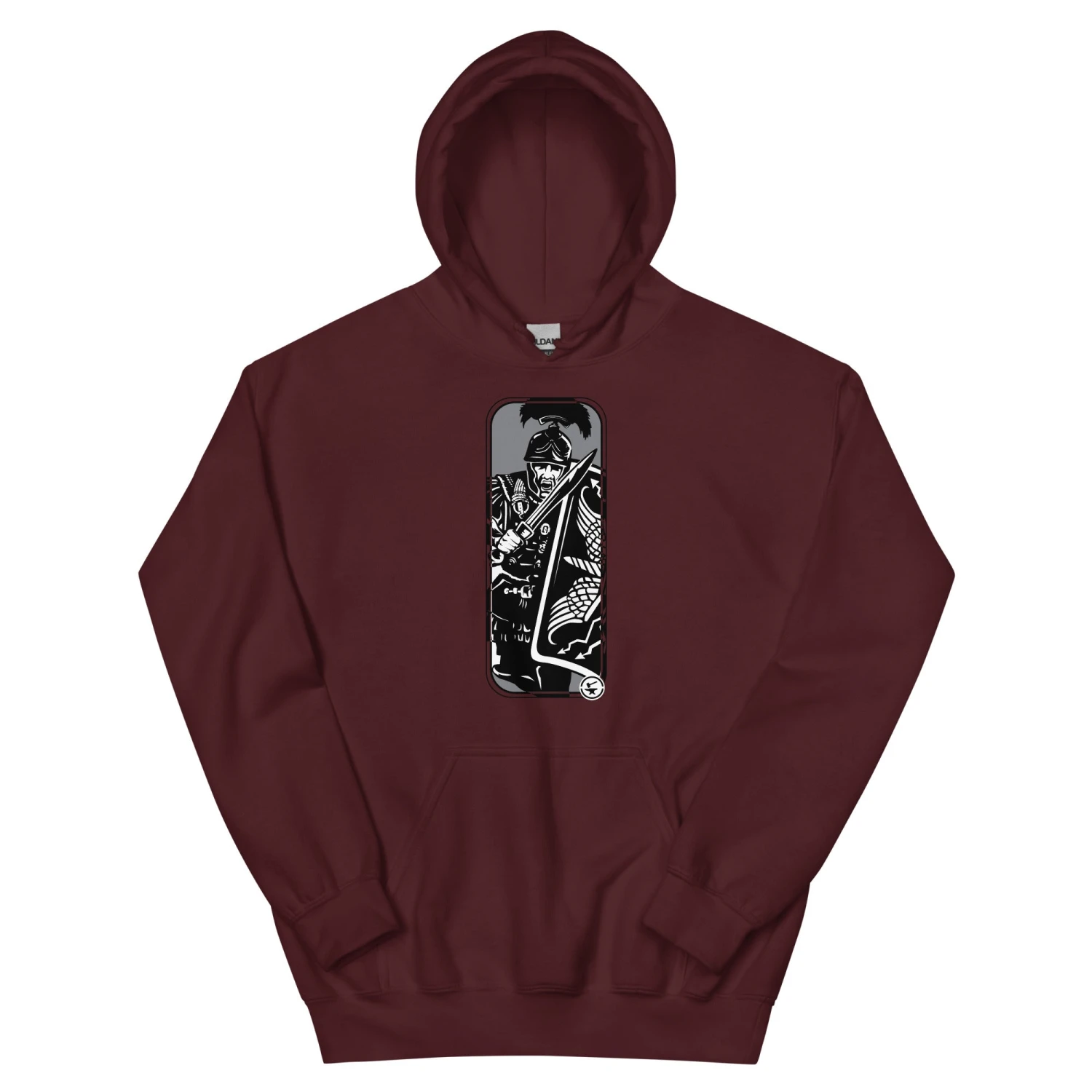 Running Roman Target - Tod Cutler Unisex Hoodie - Image 5