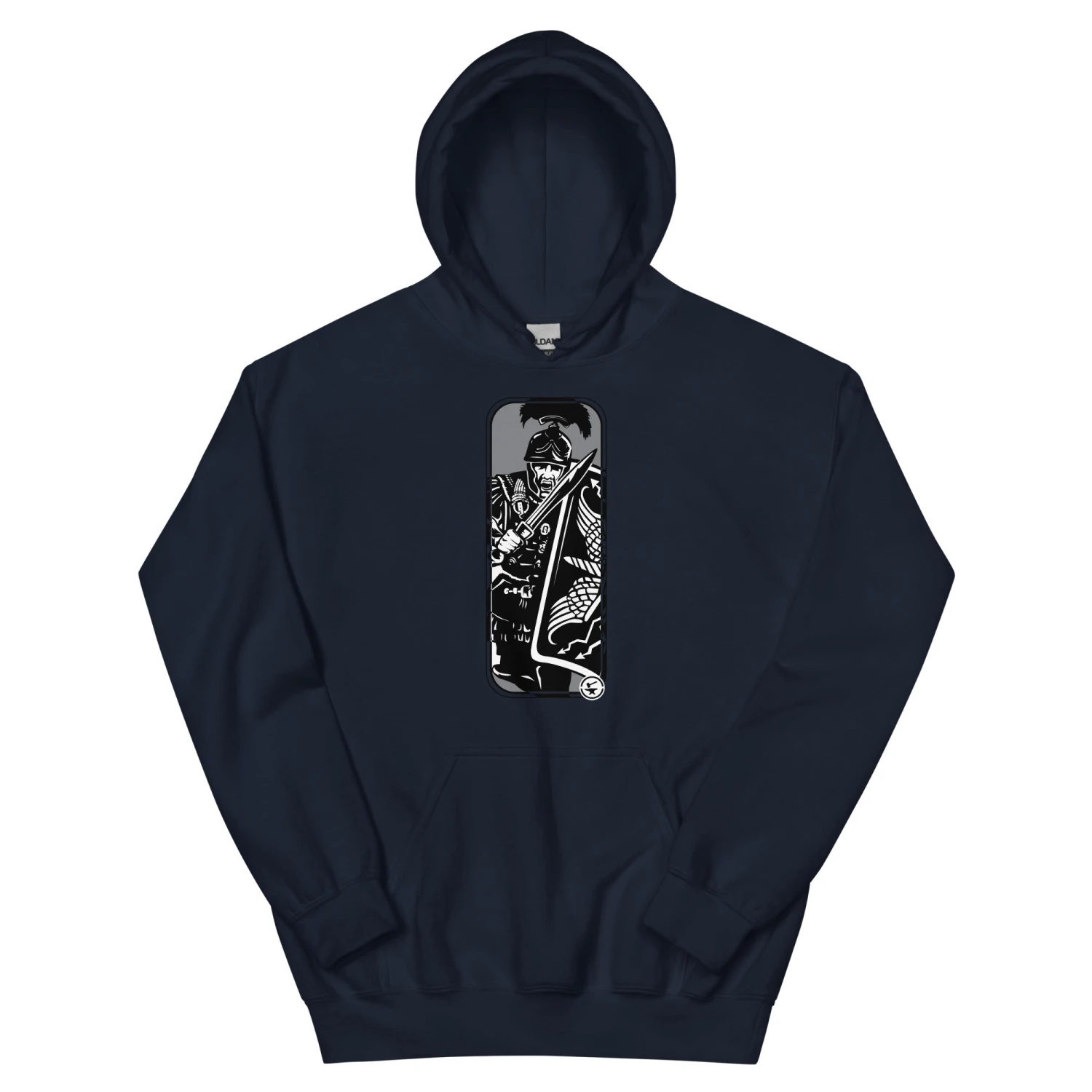 Running Roman Target - Tod Cutler Unisex Hoodie - Image 3