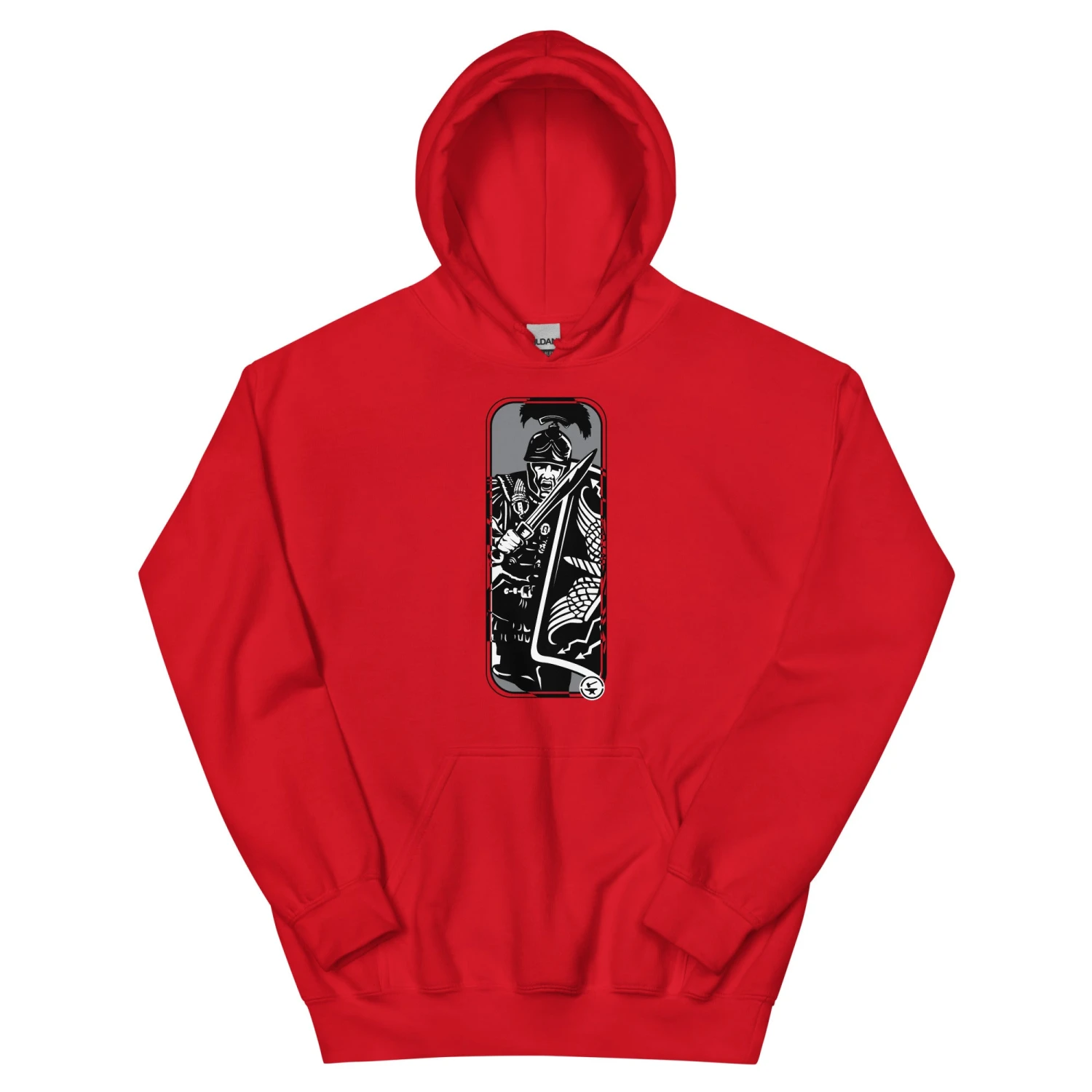 Running Roman Target - Tod Cutler Unisex Hoodie - Image 9