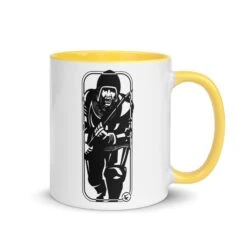 Running Man At Arms Target - Tod's Workshop Mug